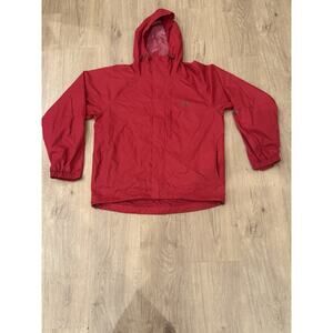 Helly Hansen Jacket Women Waterproof Red Hooded Size S/P